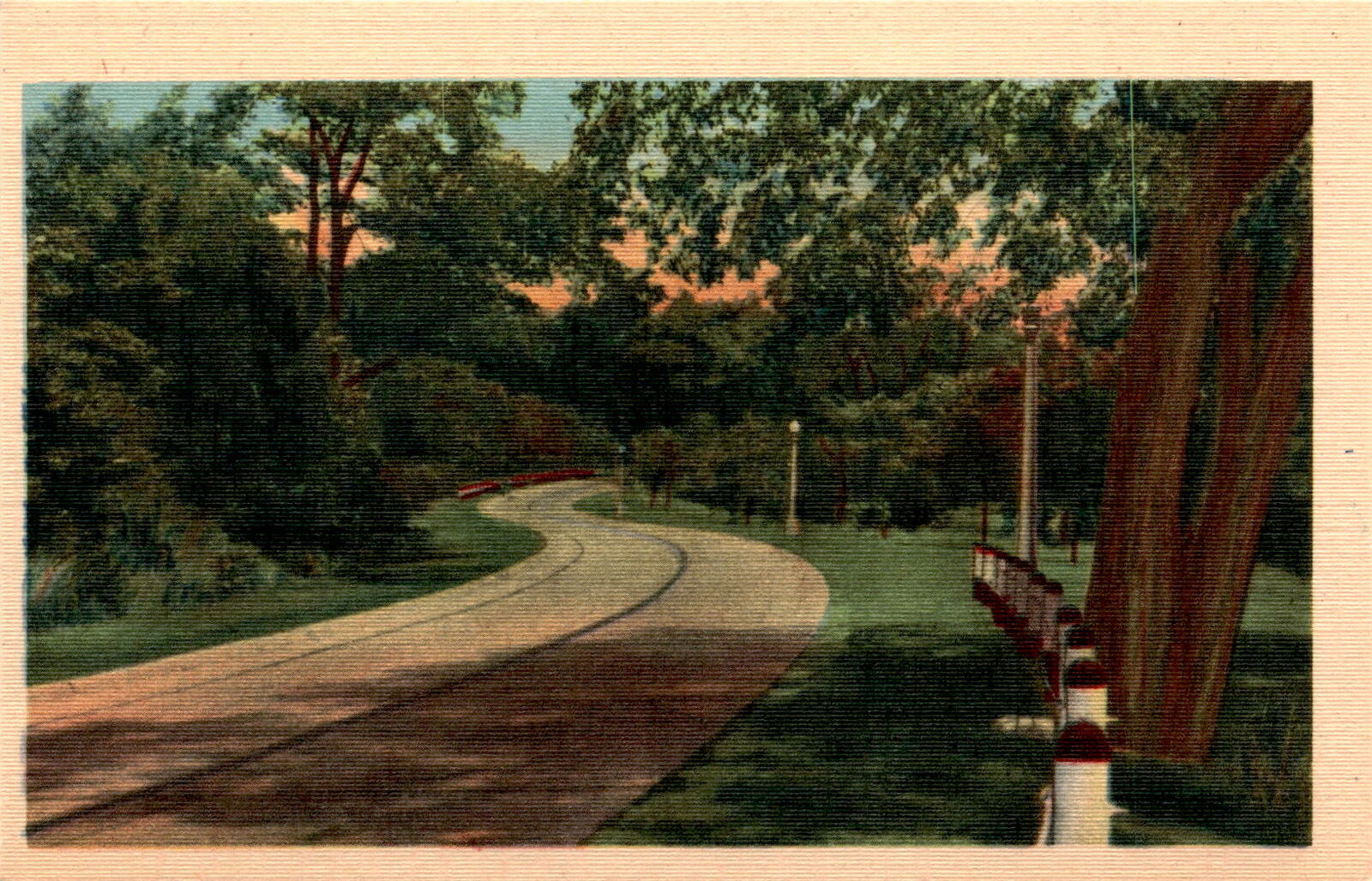 Asheville, North Carolina, Asheville Postcard Co., scenic beauty, Postcard