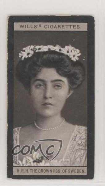 1908 Wills Portraits European Royalty HRH The Crown Princess of Sweden #31 h3a