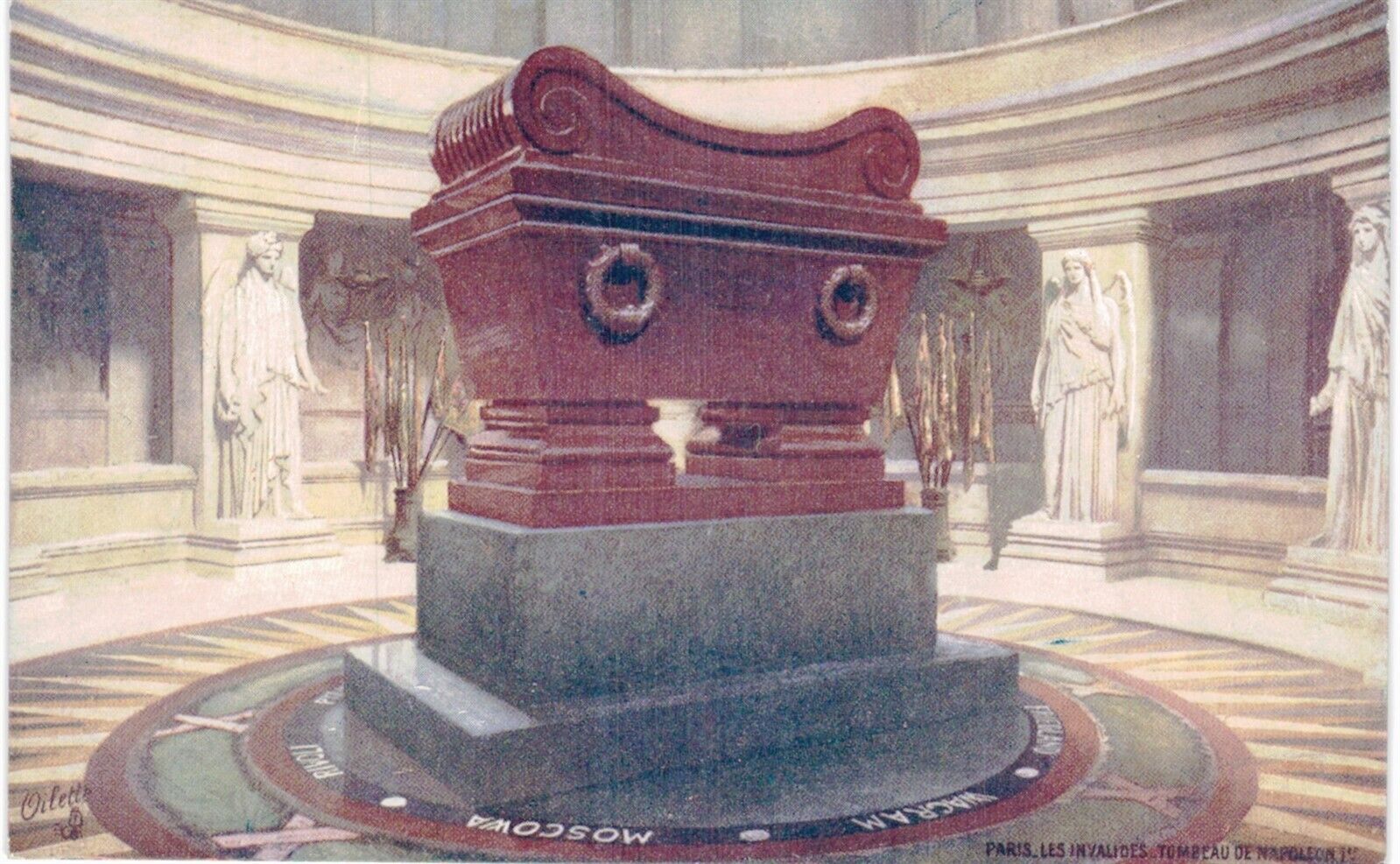Paris Napoleon's Tomb Tuck Series 111 #76 1910 Unused FRANCE 