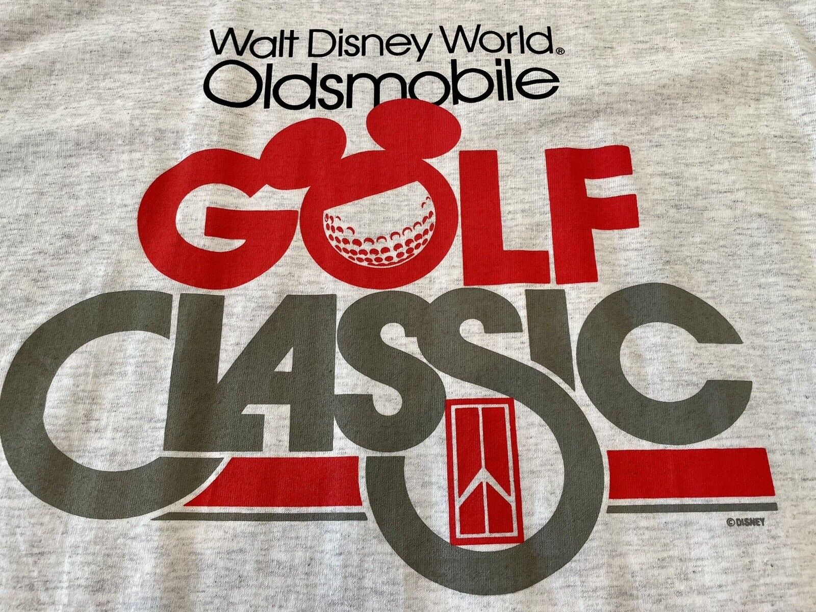 vintage Walt Disney World t shirt Oldsmobile Golf Classic