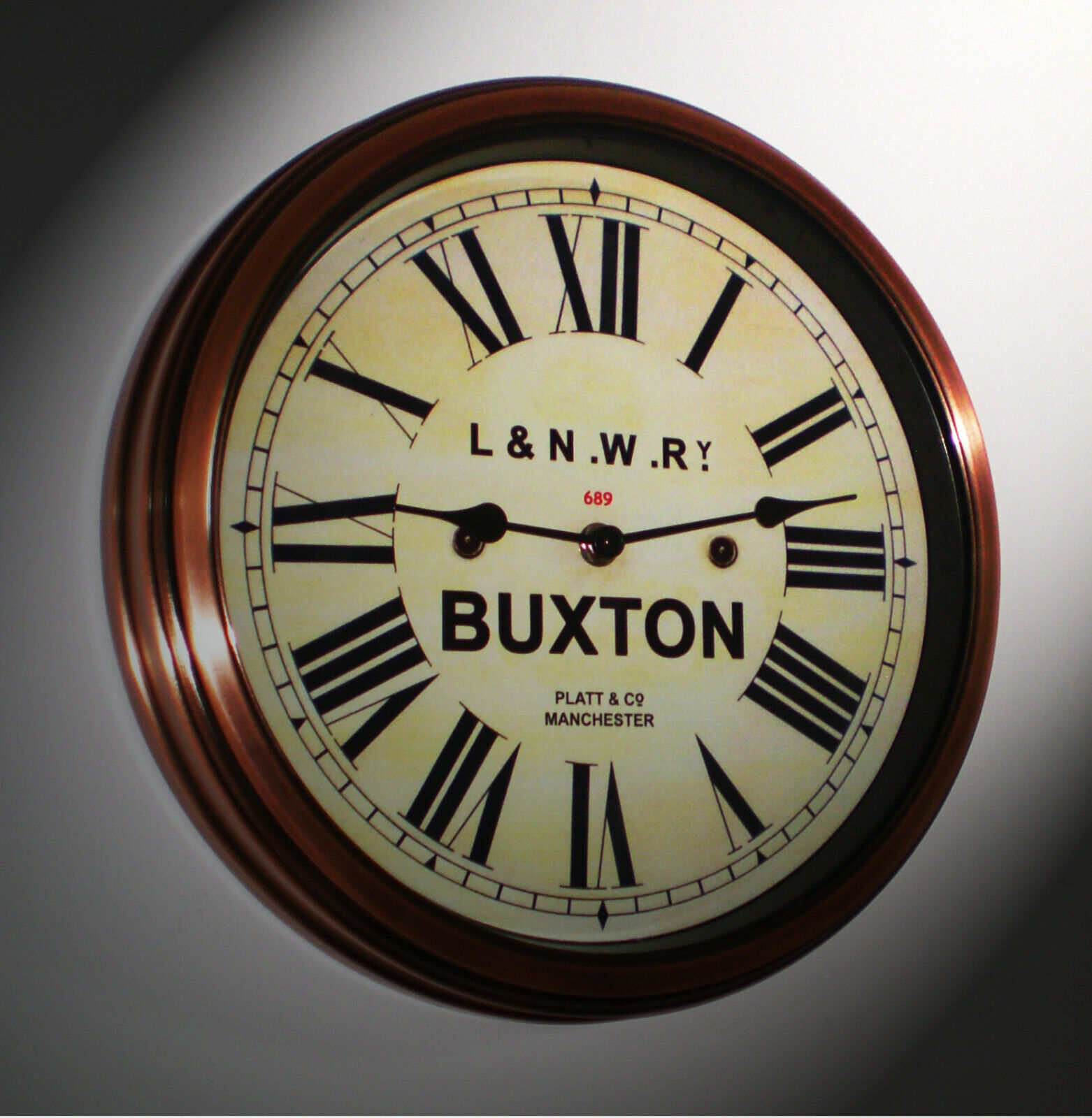 L&NWR London & North Western Railway Victorian Style Clock Buxton Station
