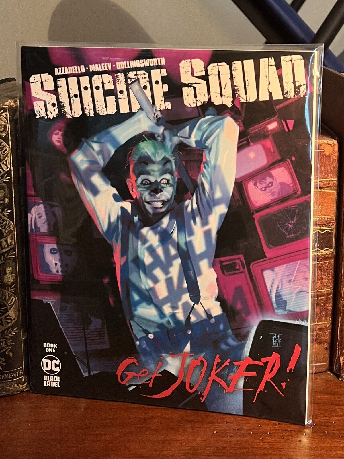 Suicide Squad: Get Joker #1 Azzarello 1st Print DC Black Label Comic Book