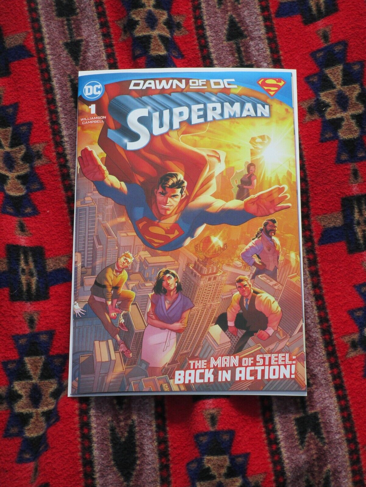 Superman #1 April 2023 (Joshua Williamson and Jamal Campbell)