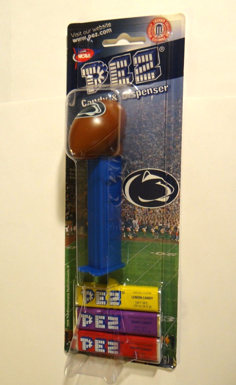 Pez - Penn State Nittany Lions Football MOC limited edition retired rare