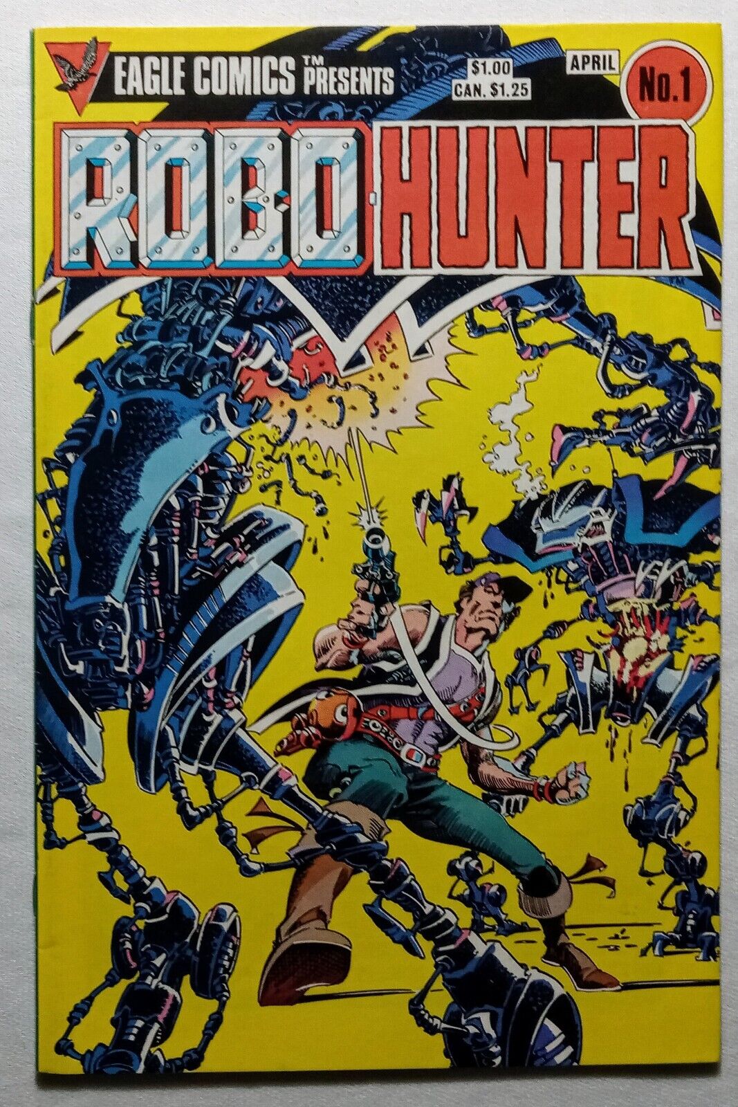 Robo-Hunter #1 ( Eagle Comics April 1984) Fine/Very Fine 7.0 
