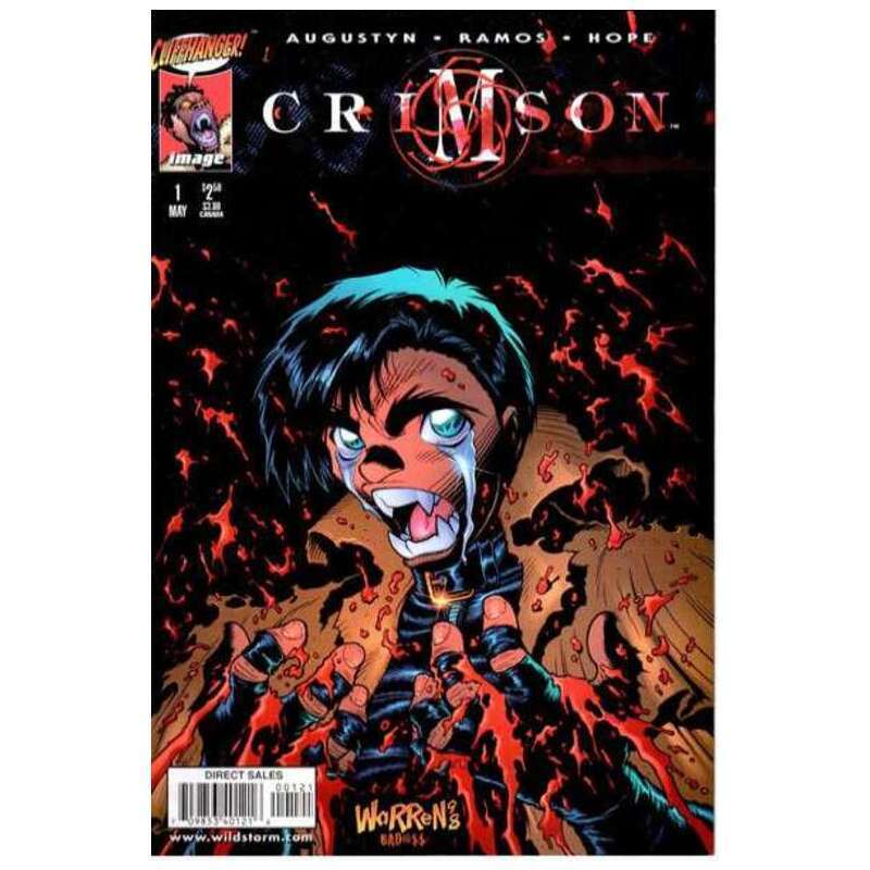 Crimson #1 Warren cover in Near Mint condition. Image comics [k:
