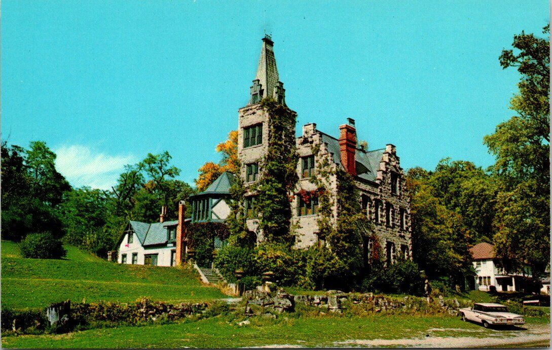 Mac-O-Chee Castle West Liberty Ohio Vintage Postcard