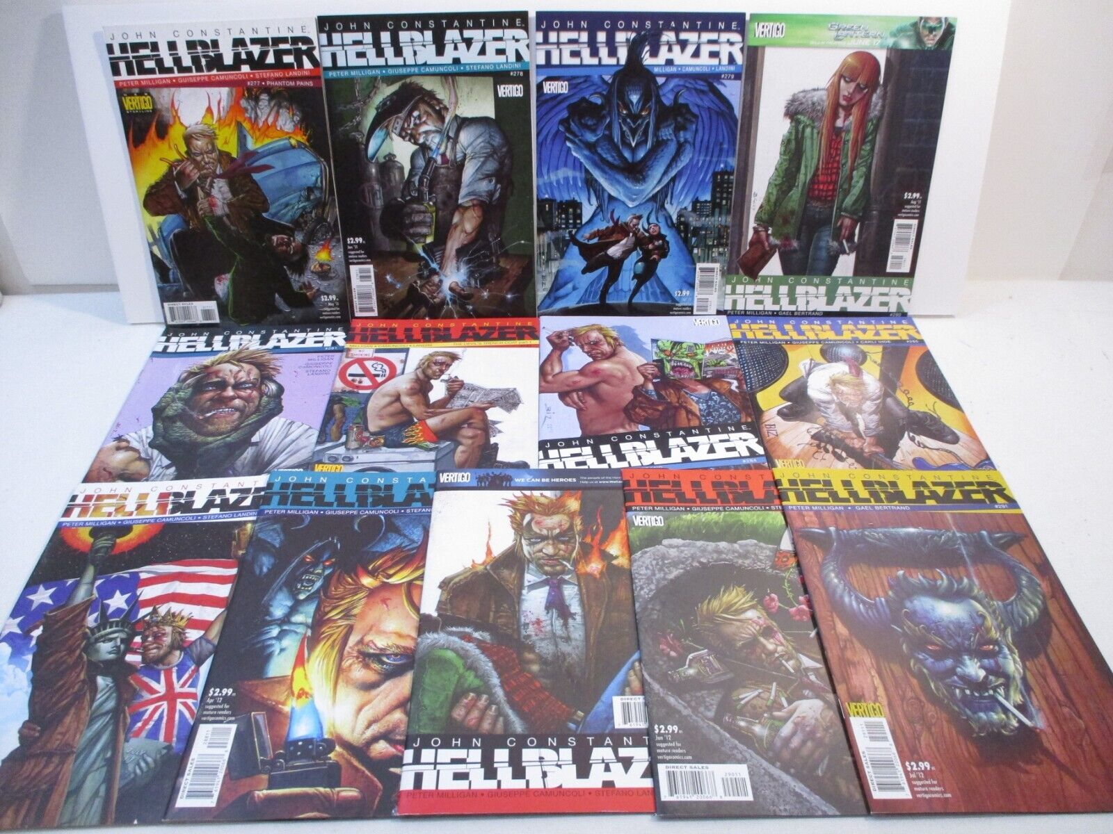 Hellblazer #277-291 John Constantine (13 Issues) - Vertigo 2011