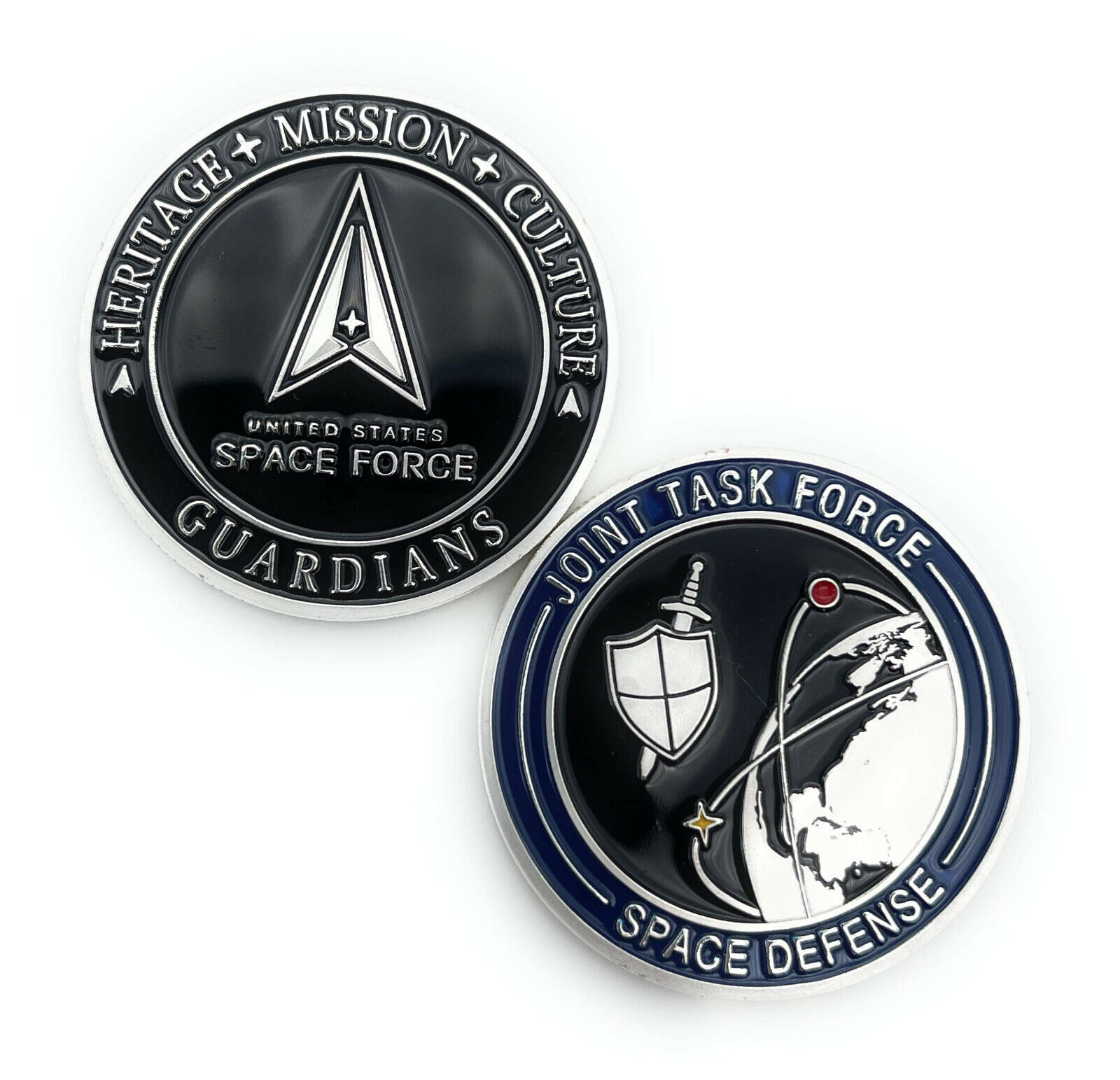 US Space Force Joint Task Force Defense Challenge Coin - United States Military 