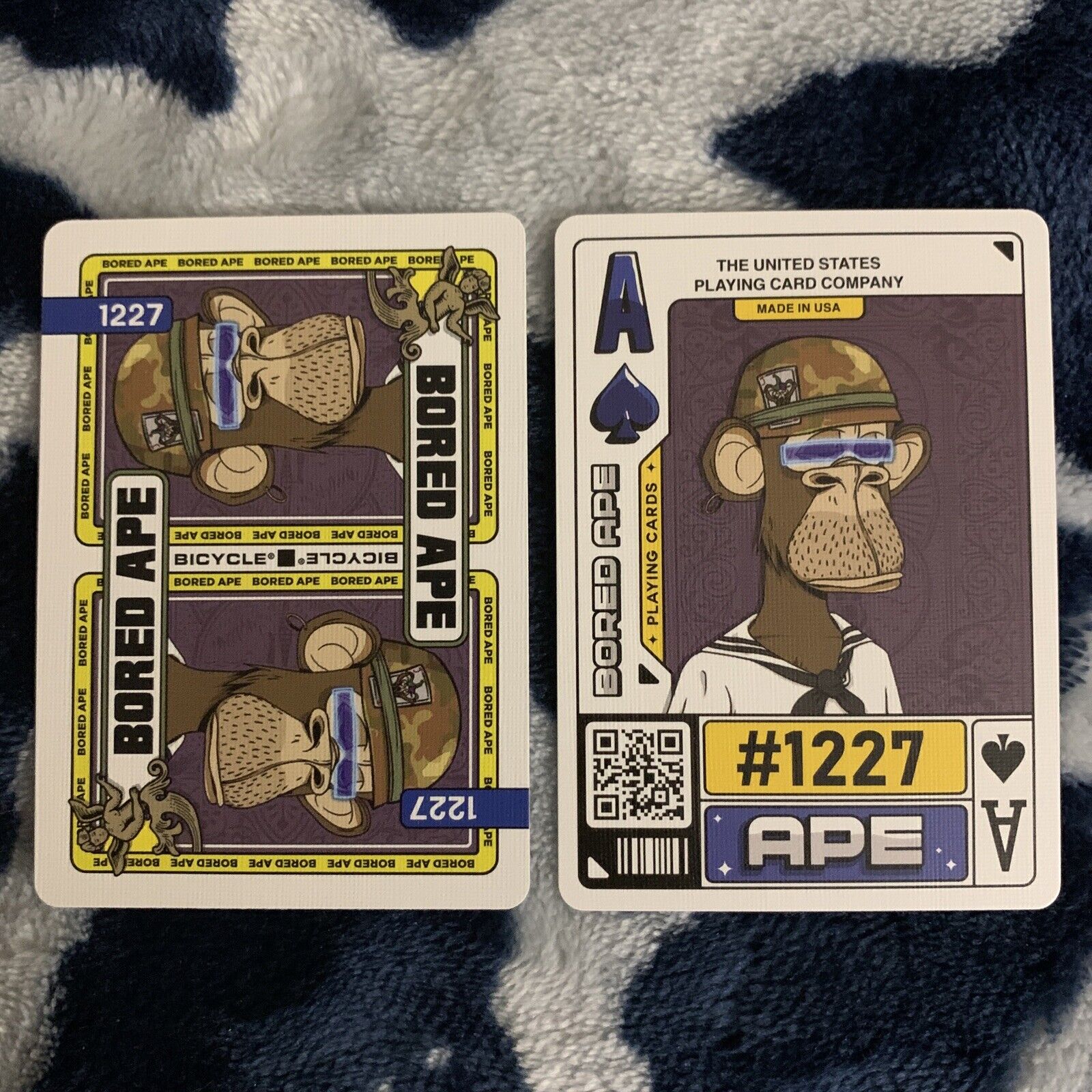 Bicycle Bored Ape Single Swap Ace Of Spades