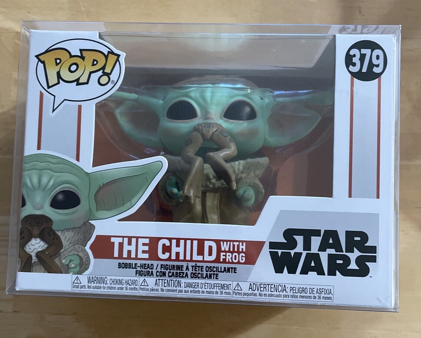Funko Pop Vinyl: Star Wars - The Child with Frog #379 Brand New
