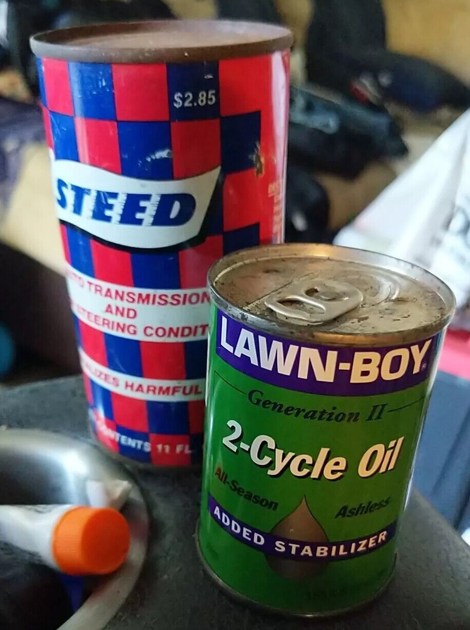 Two Vintage Cans
