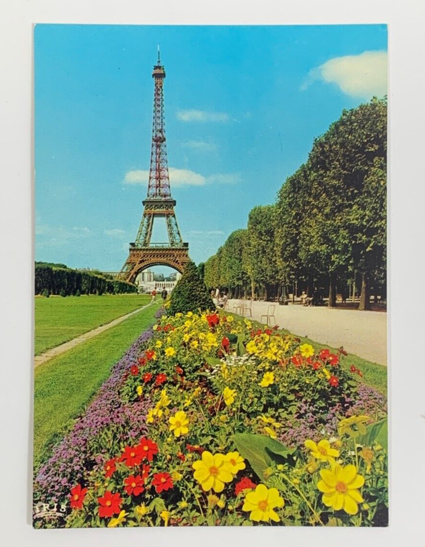 The Eiffel Tower Paris France Postcard