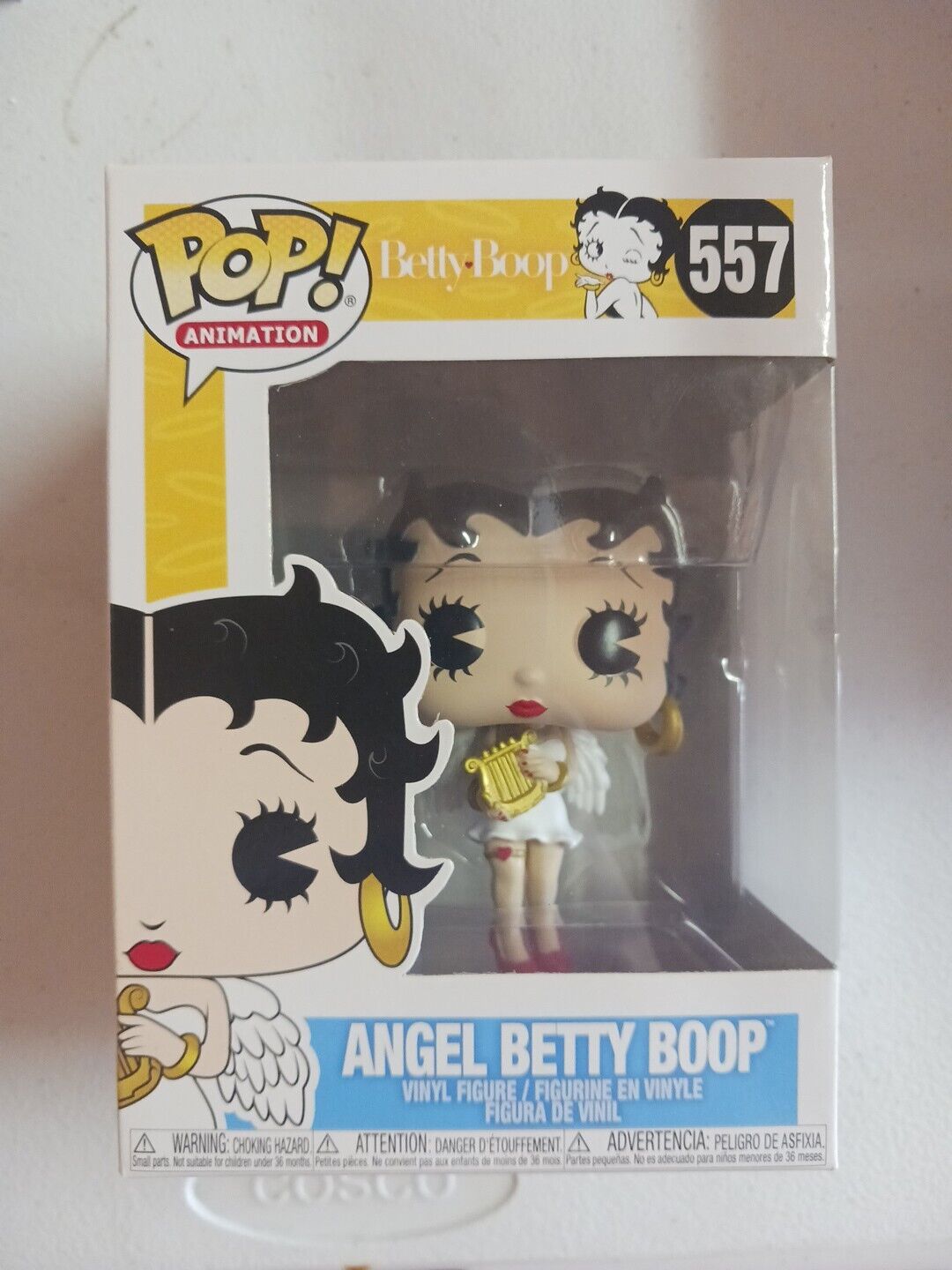 Funko Pop Vinyl: Betty Boop - Angel Betty Boop #557