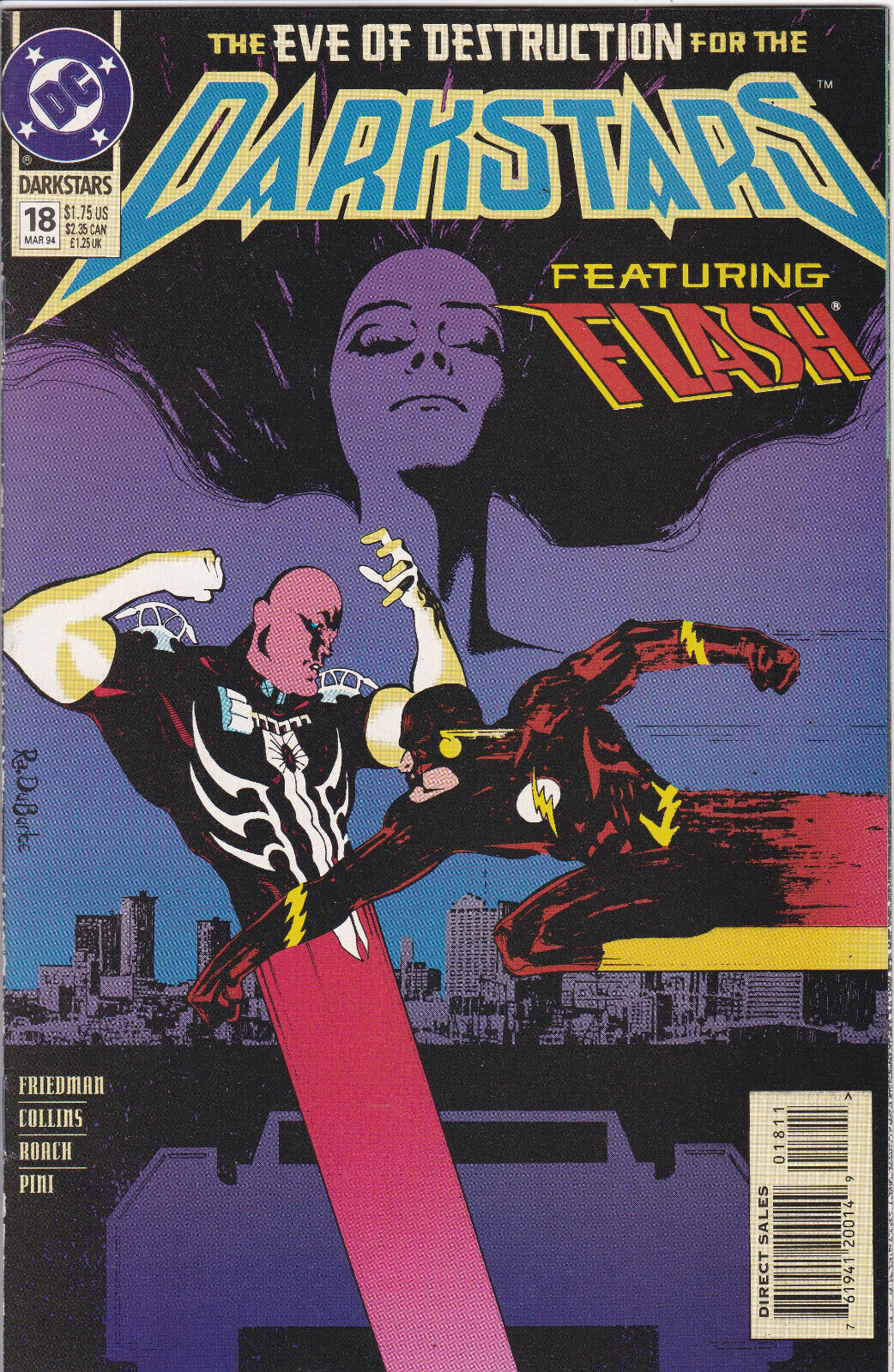 Darkstars #18 (1992-1996) DC Comics, High Grade