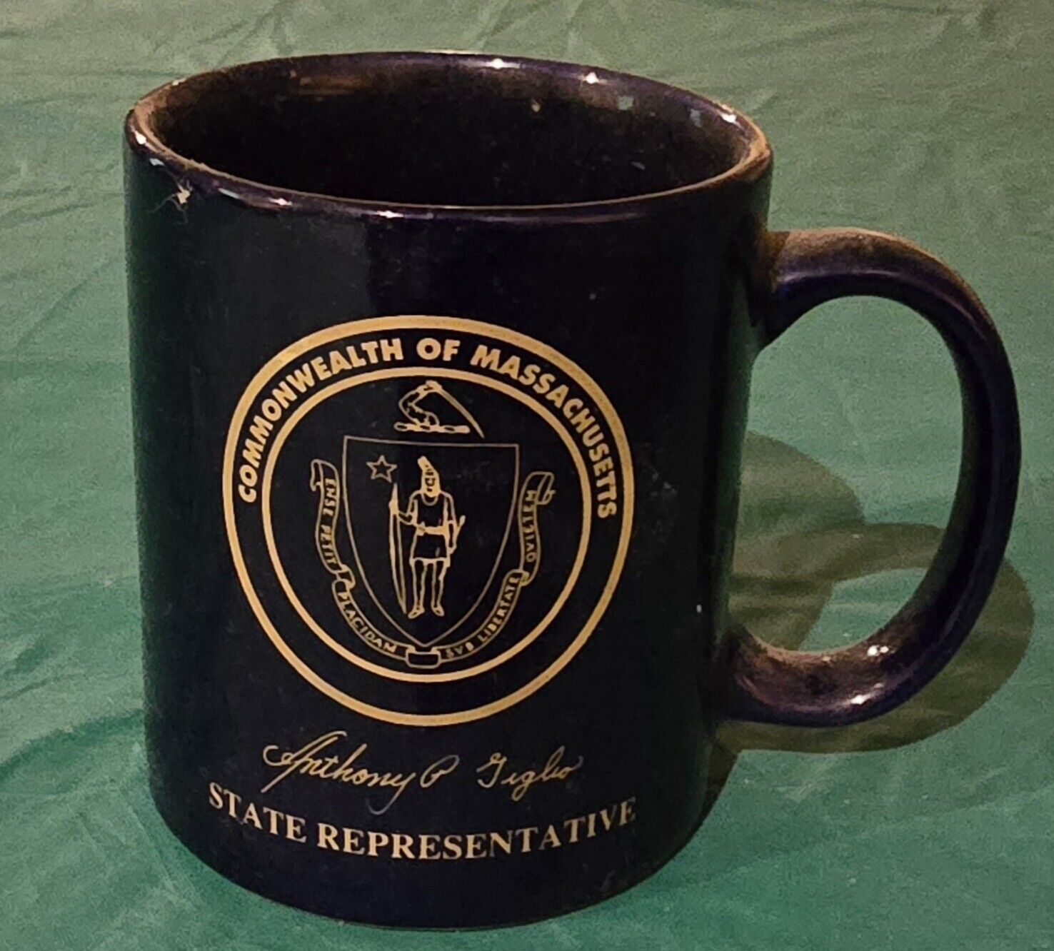 Vintage Massachusetts State House Of Representatives Mug