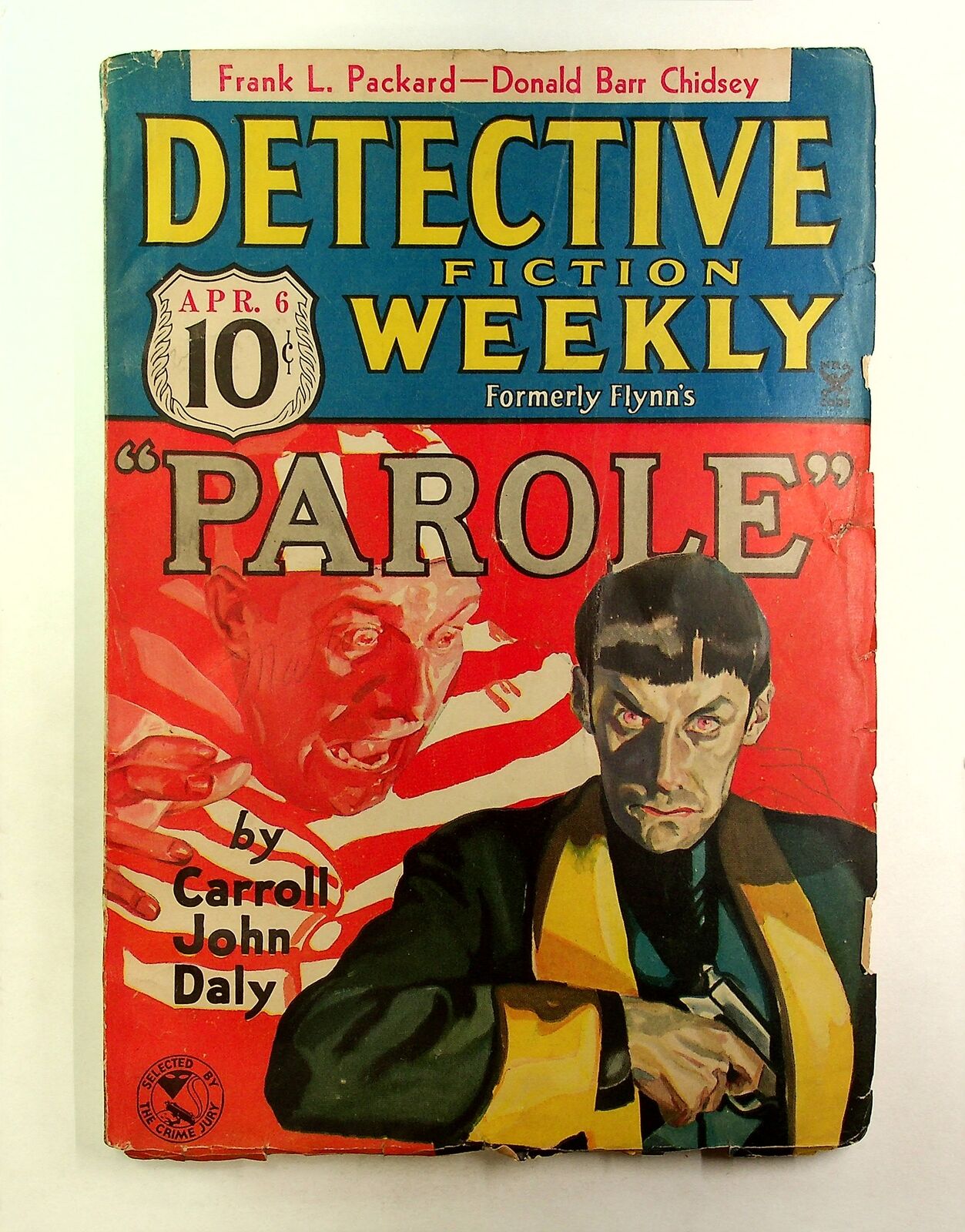 Detective Fiction Weekly Pulp Apr 6 1935 Vol. 92 #4 VG