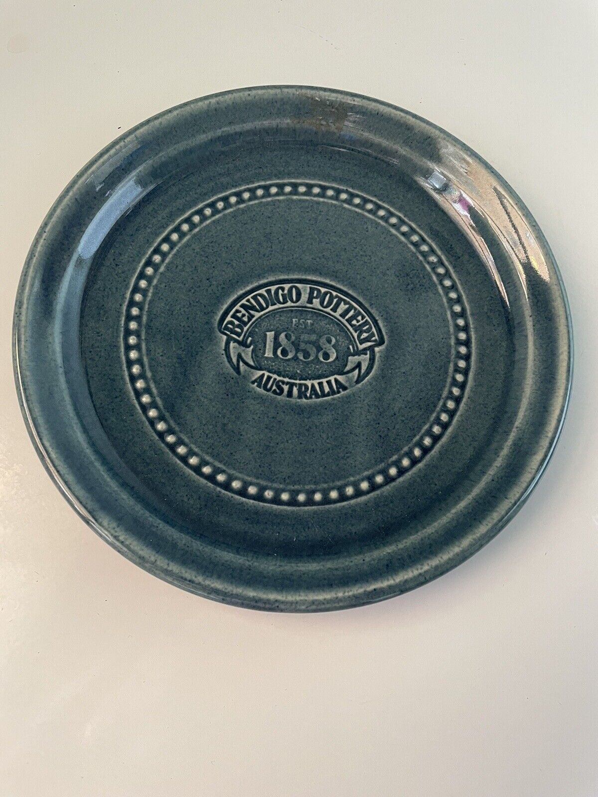Collectable Bendigo Pottery Plate 20cm Diameter  VGC