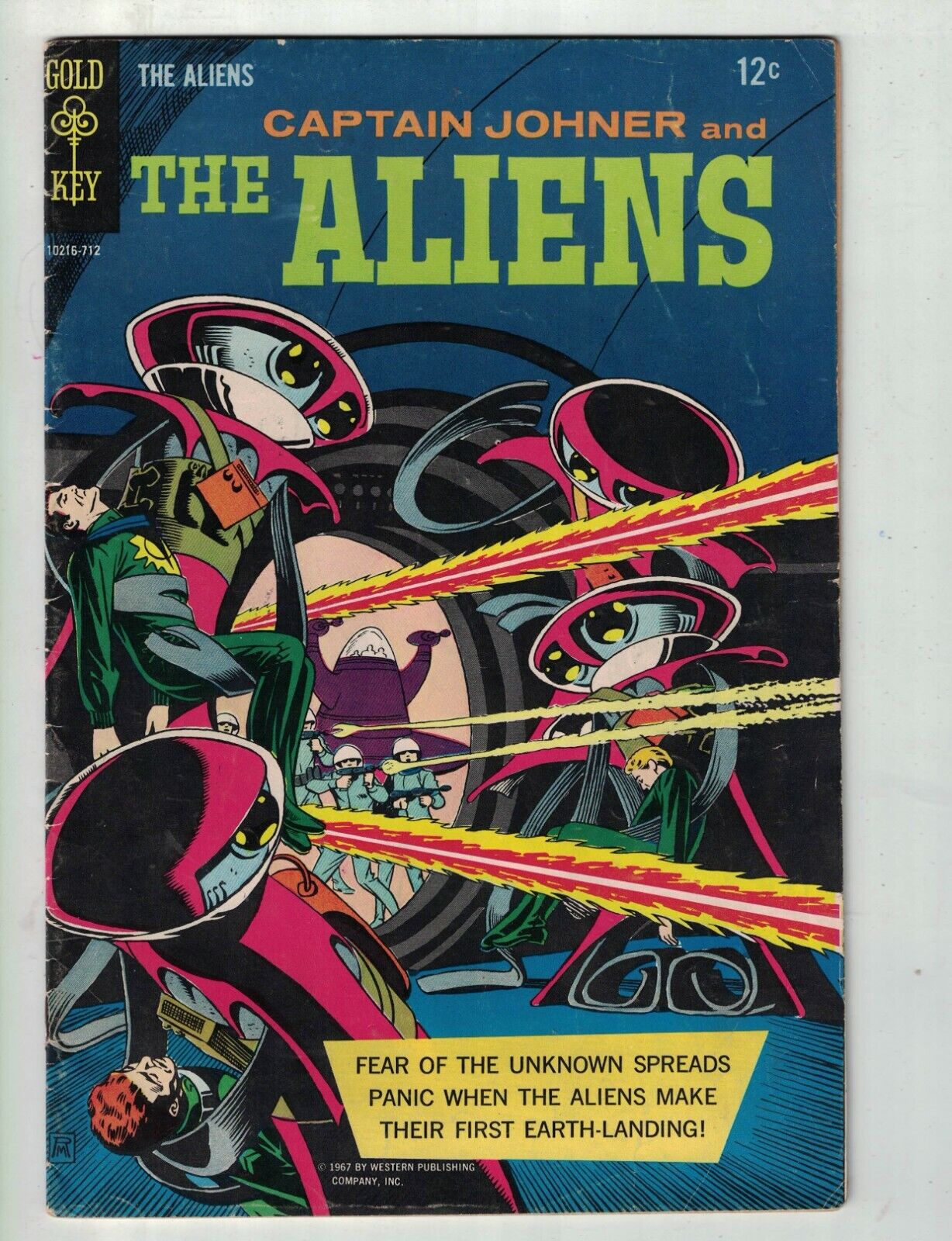 1967 Captain Johner and The Aliens #1- Stored since purchase