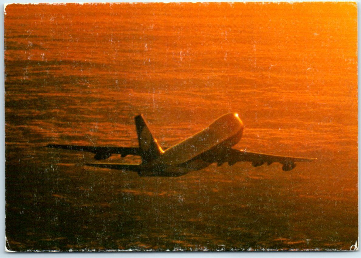 Postcard - Lufthansa B 747