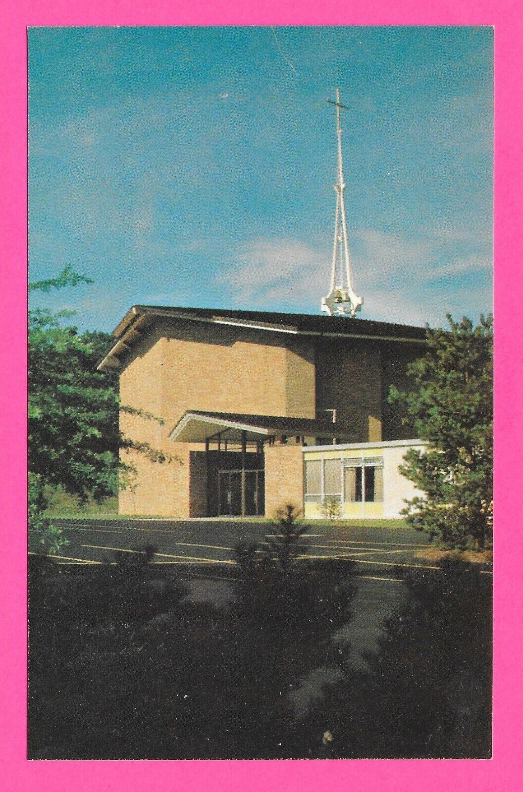 Rocky River Presbyterian Church - Outside Rear - Ohio Post Card