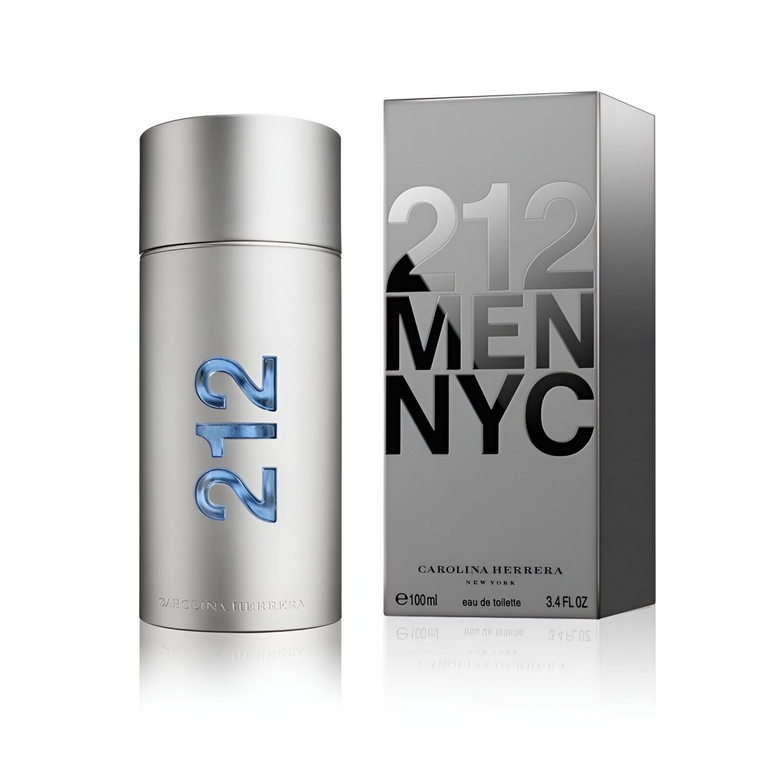 New Carolina-Herrera 212 NYC Men's Eau De Toilette 3.4 oz/ 100 ml