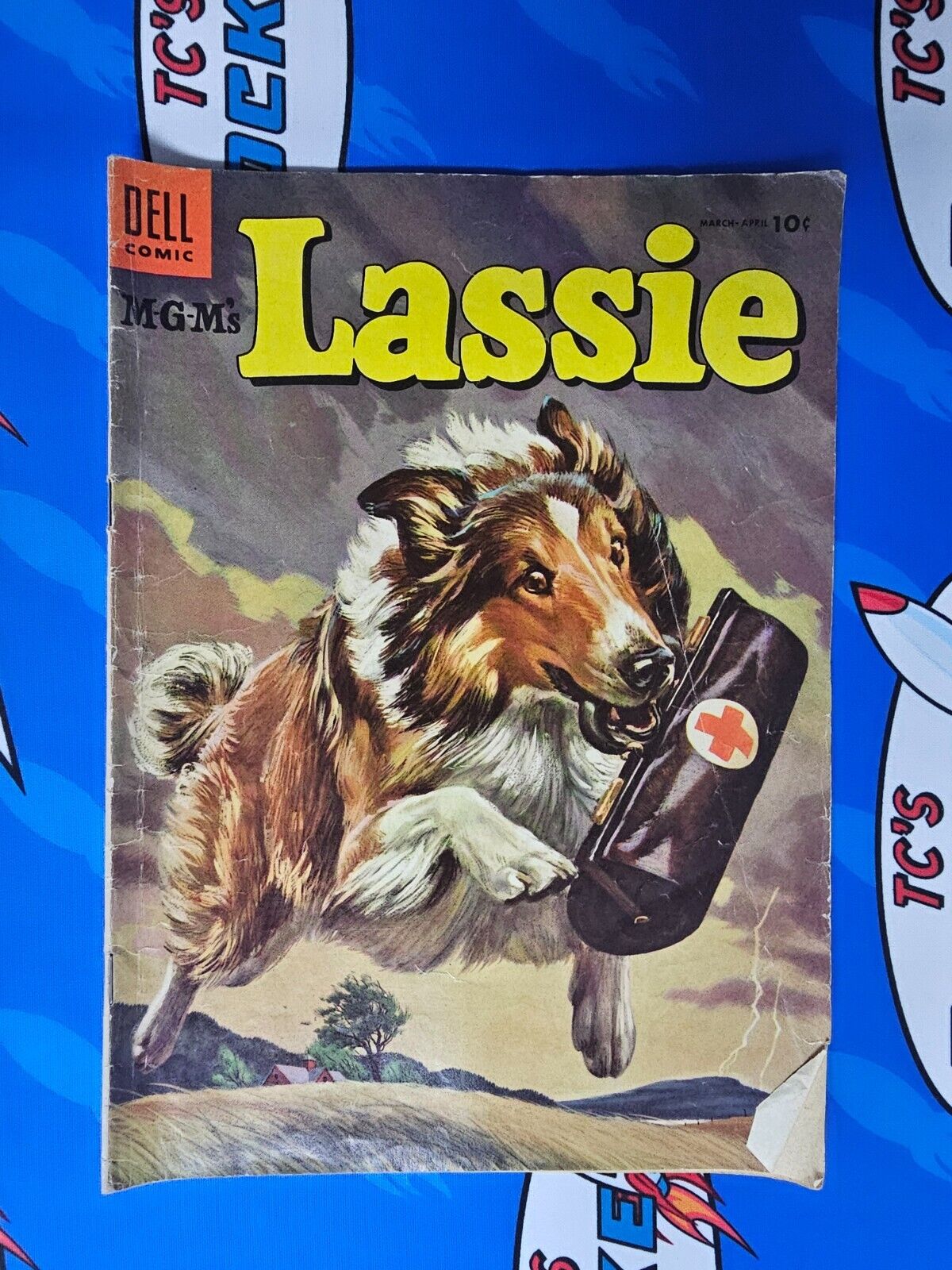 MGM\'s Lassie #21 Dell Comics 1955