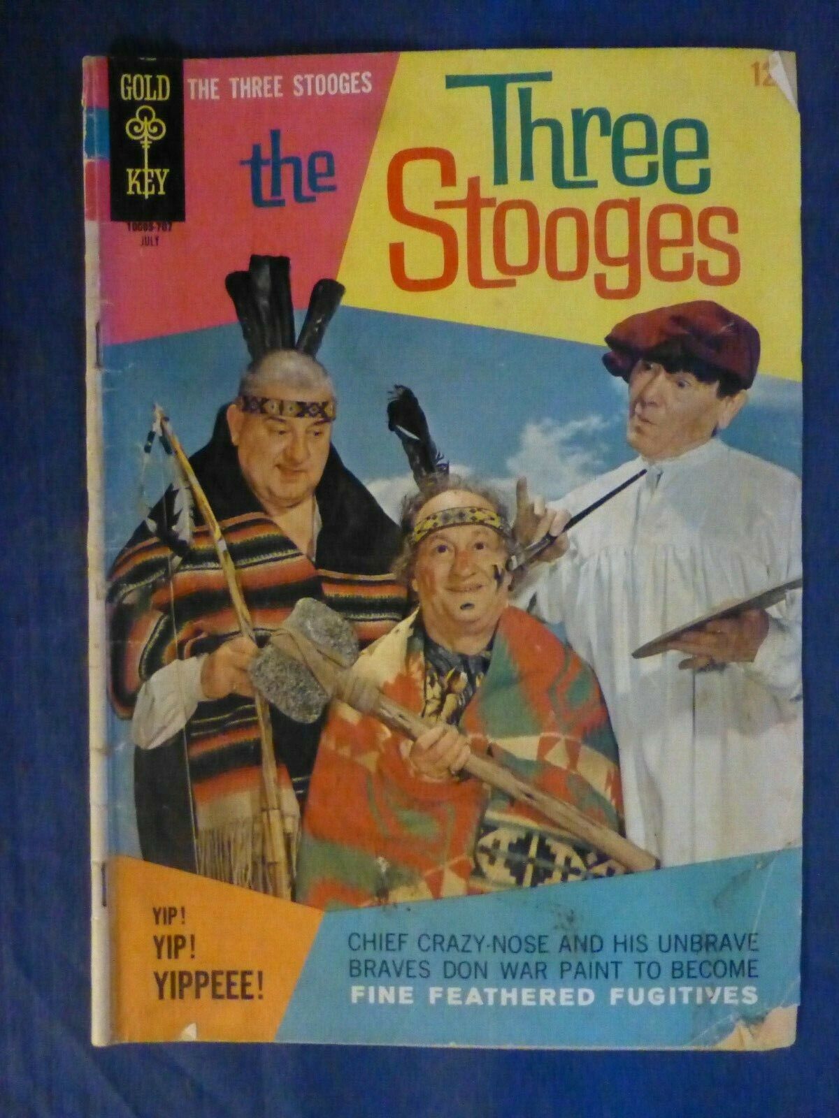  The Three Stooges Gold Key Comic Book #35 Published 1967