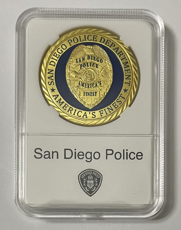 CITY OF SAN DIEGO POLICE DEPT Special Agent Challenge Coin