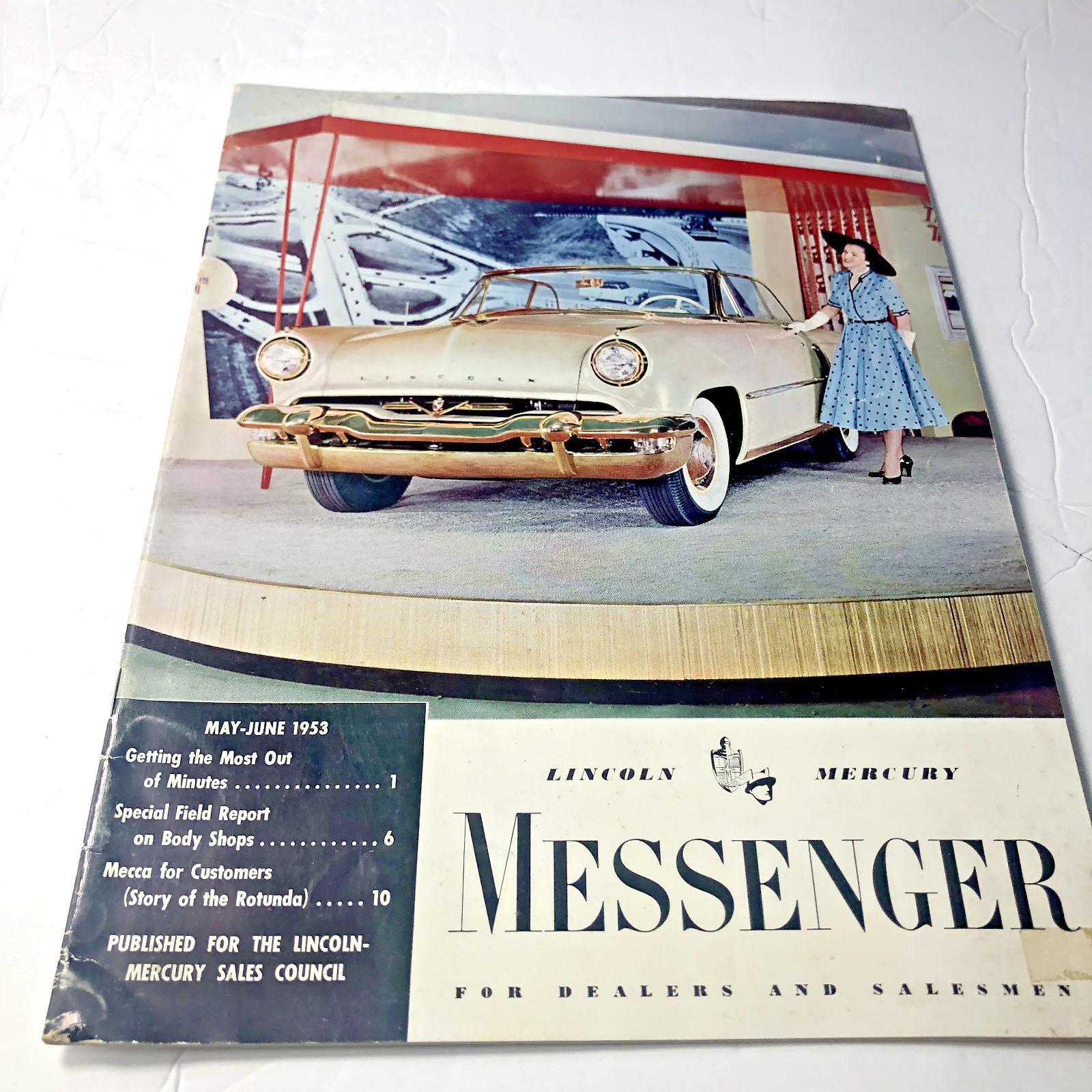 1953 Lincoln-Mercury Messenger magazine, May-June