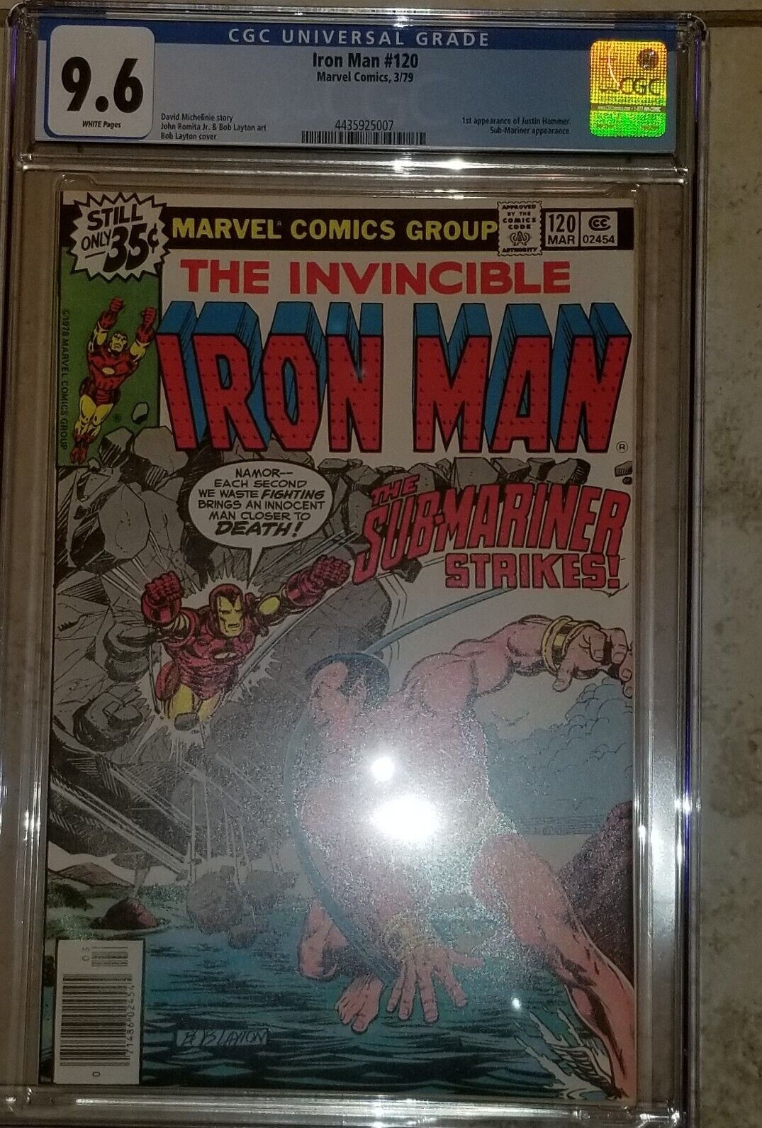 Iron Man #120, CGC 9.6