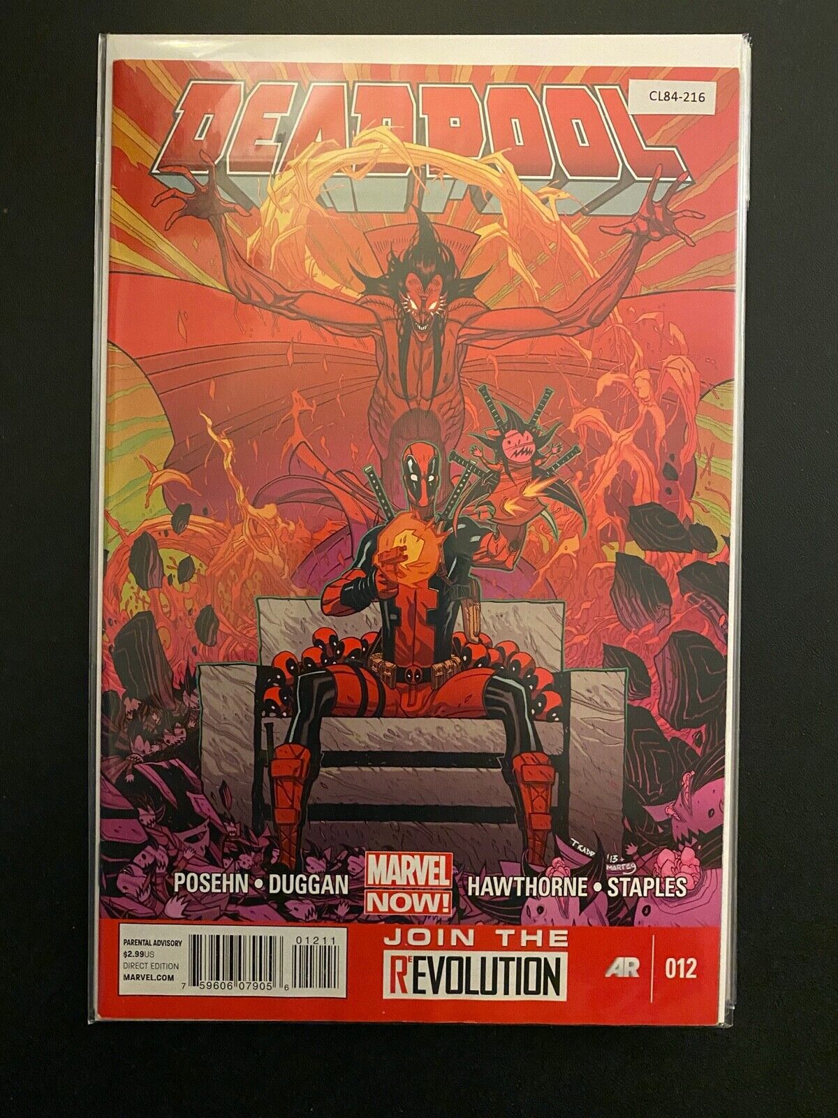 Deadpool vol.3 #12 2013 High Grade 9.0 Marvel Comic Book CL84-216