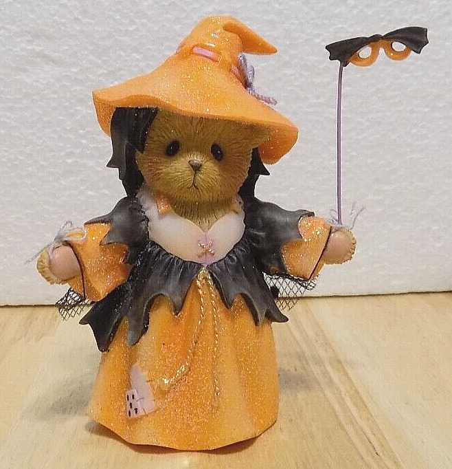 “VERY RARE” Cherished Teddies, Halloween Teddy, Tricia “Witchful Thinking”