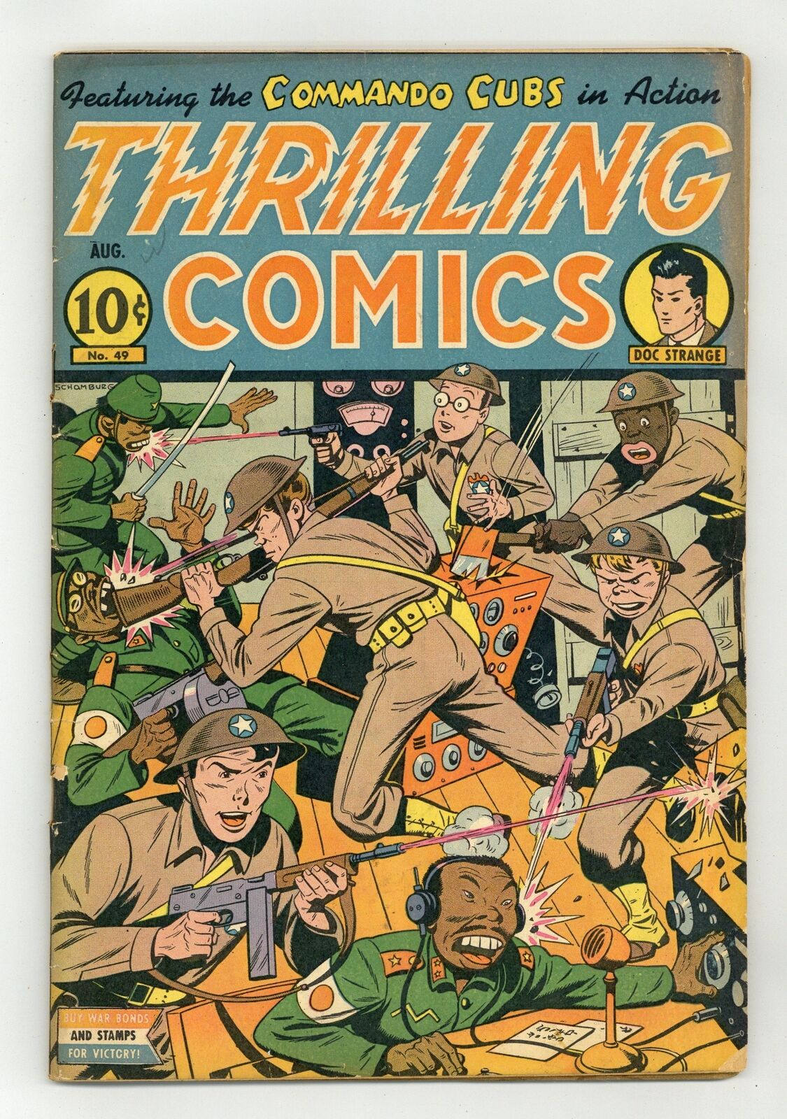 Thrilling Comics #49 FR/GD 1.5 1945