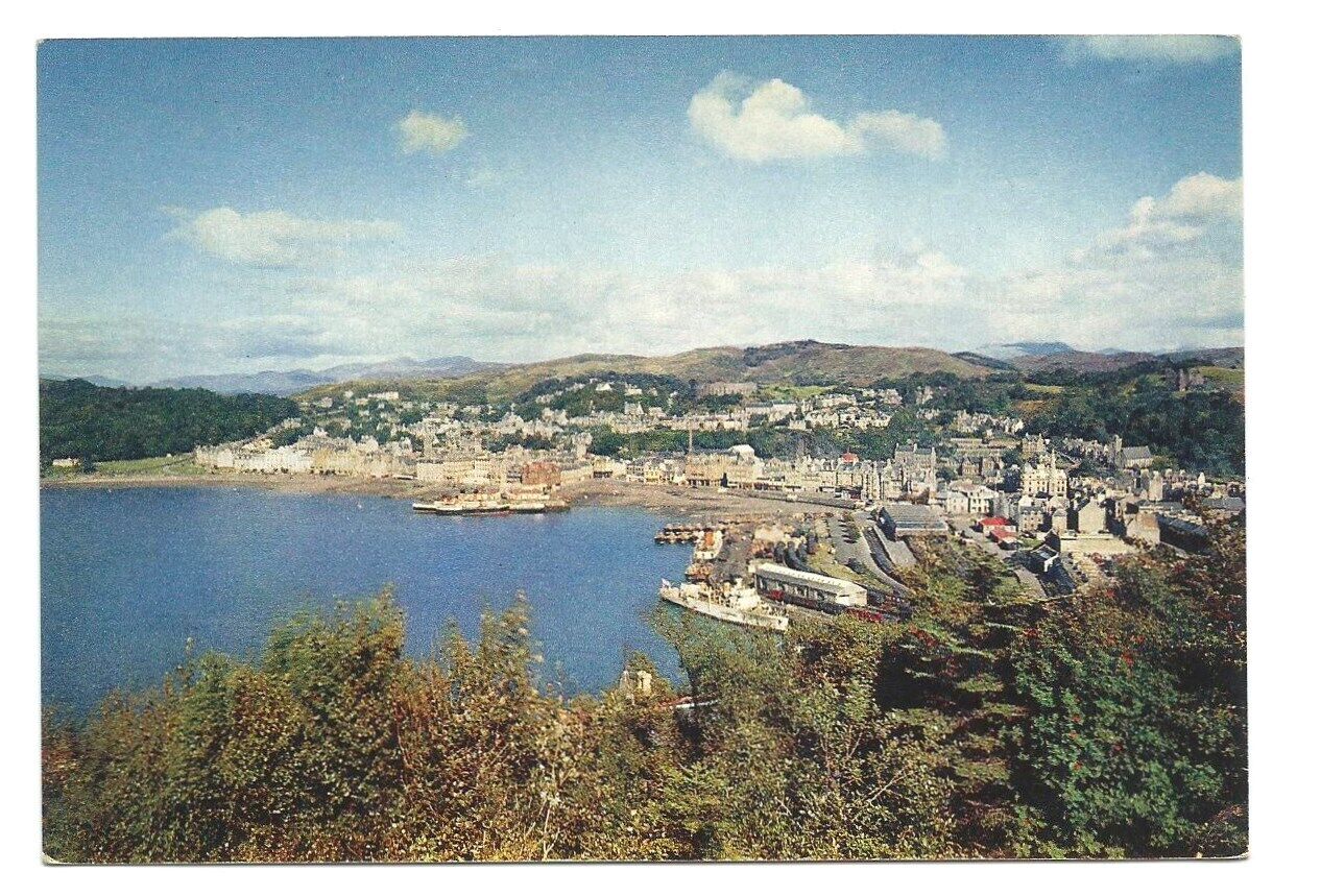 Oban Bay Scotland Postcard UK