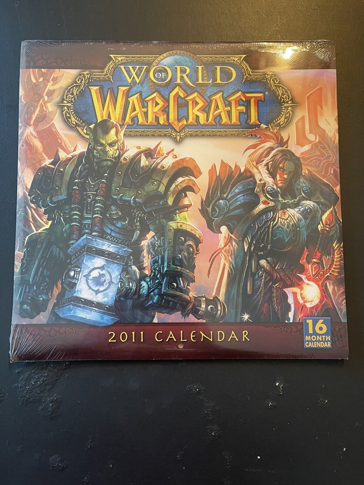 World Of Warcraft 2011 16 Month Calendar Sealed New