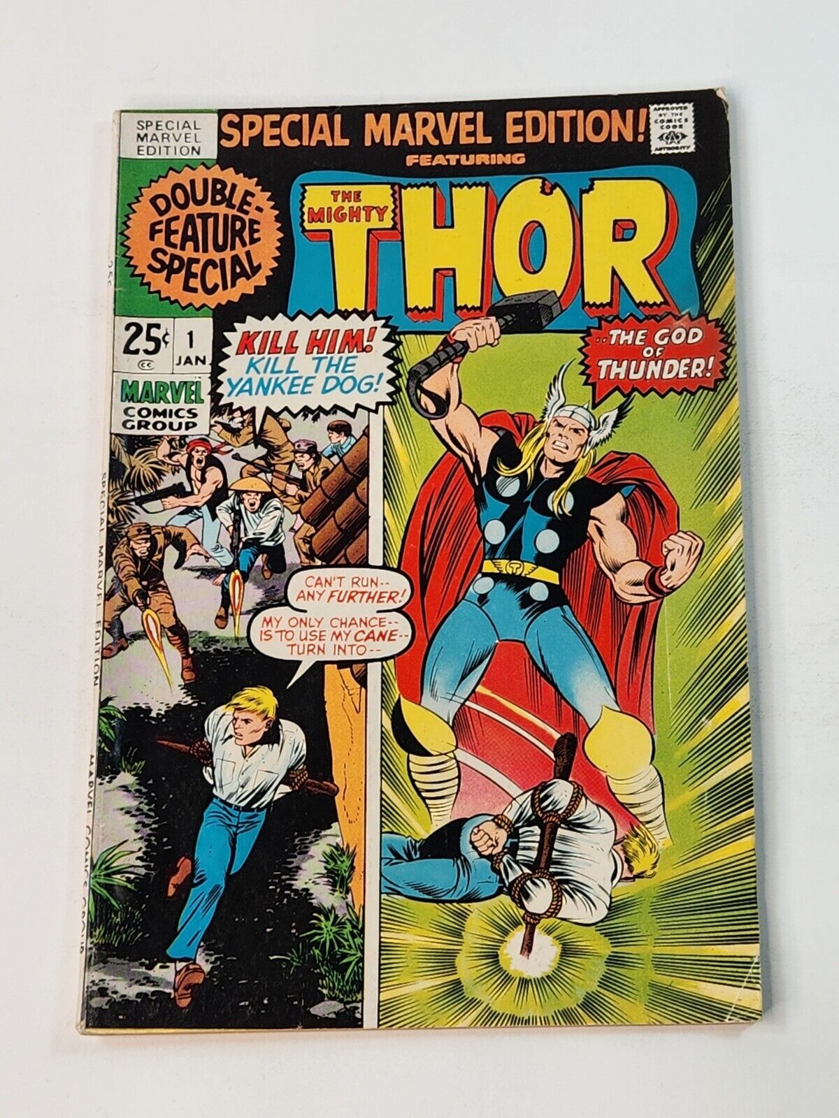 Special Marvel Edition 1 Thor Loki Stan Lee Jack Kirby Early Bronze Age 1971
