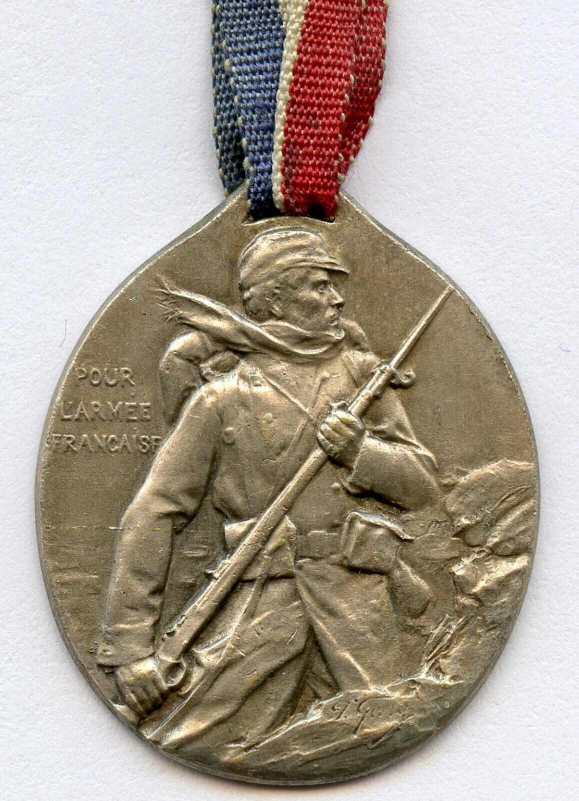 France WWI 1914-1915 Dijon Charity Committee Medal 28mm 