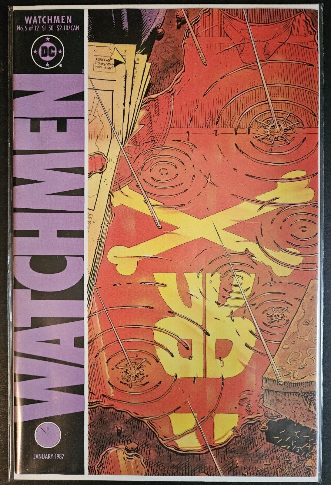 WATCHMEN #5 - DC Comics - Alan Moore & Dave Gibbons - 1986 - WE COMBINE SHIPPING