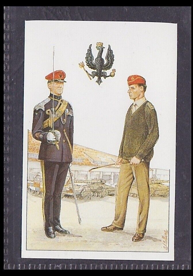 14th/20th KING\'S HUSSARS - 30 + year old English Trade Card # 4