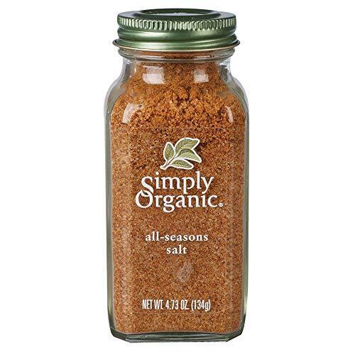 Simply Organic All-Seasons Salt, Certified Organic | 4.73 oz | Pack of 6