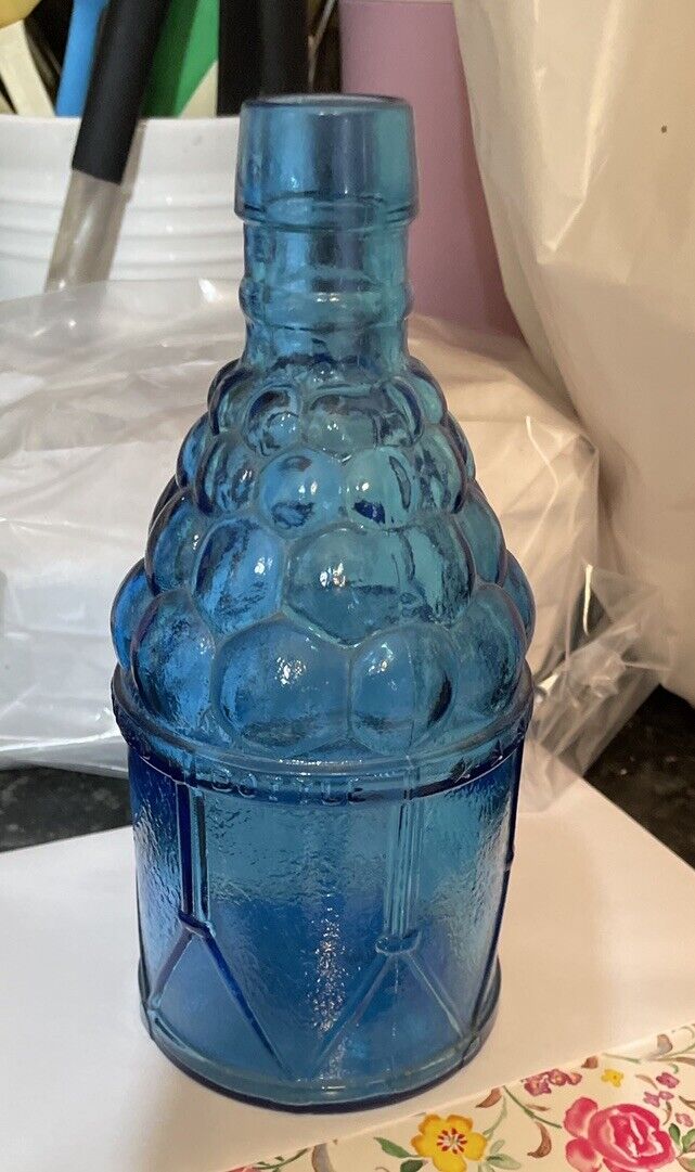 Mcgivers American Army Bitters Bottle Rare Blue 1900