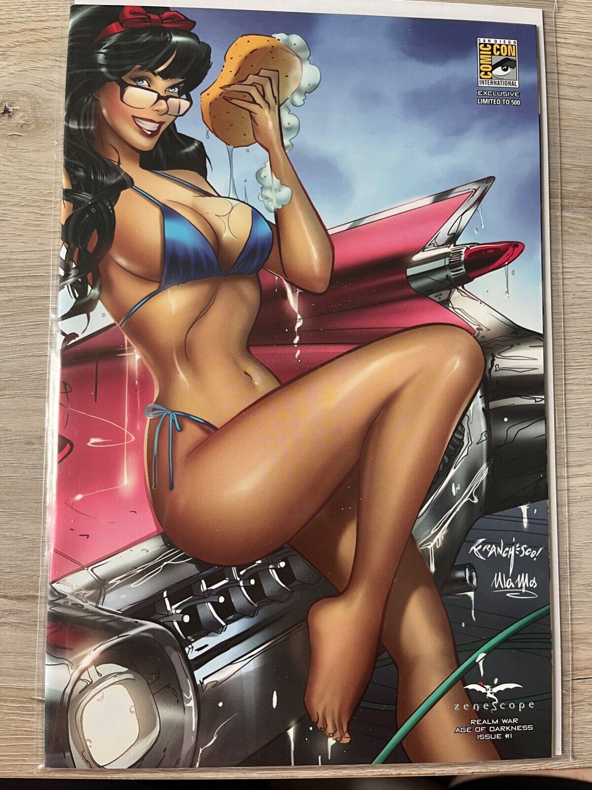 Grimm Fairy Tales Realm War Age of Darkness #1 SDCC ZENESCOPE