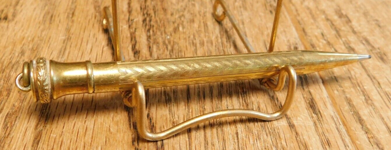 Vintage Wahl EverSharp Gold Filled  Ring Top Mechanical Pencil 4\