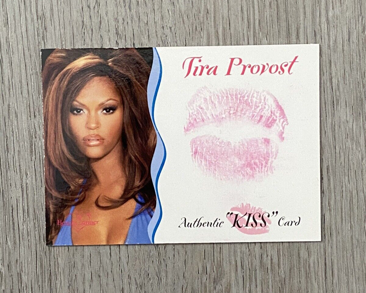 2004 Bench Warmer Authentic Kiss Card | Tara Provost | #9