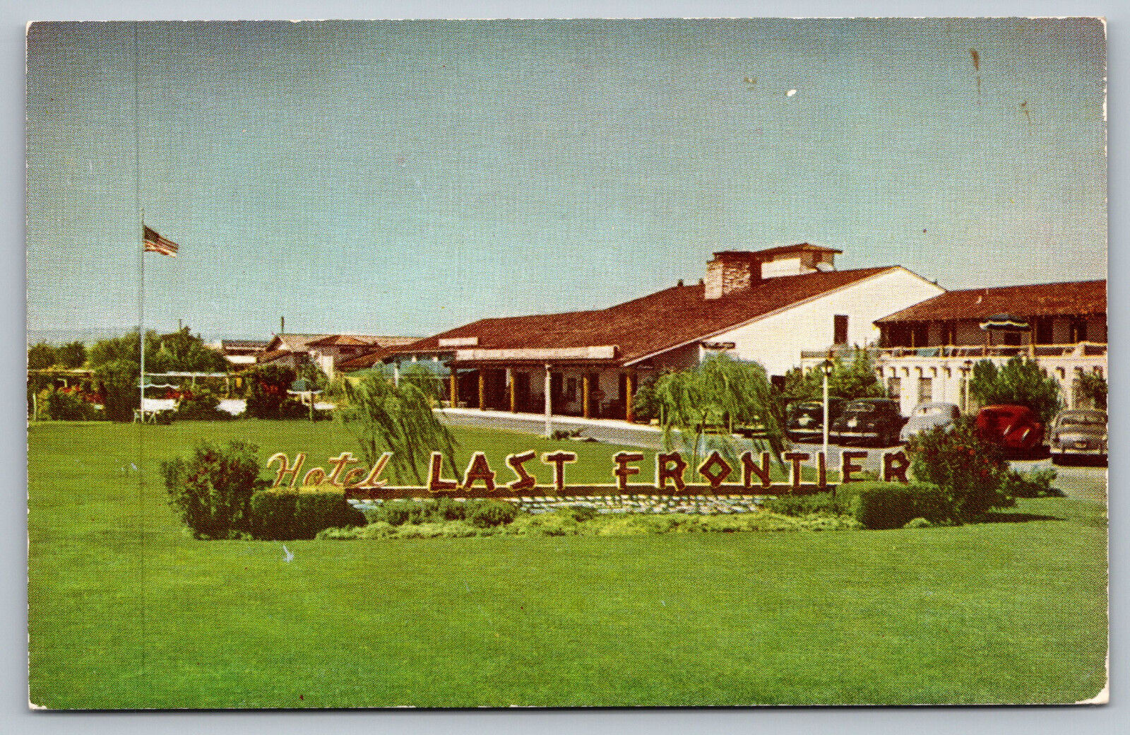 Postcard Hotel Last Frontier, Las Vegas, Nevada F12