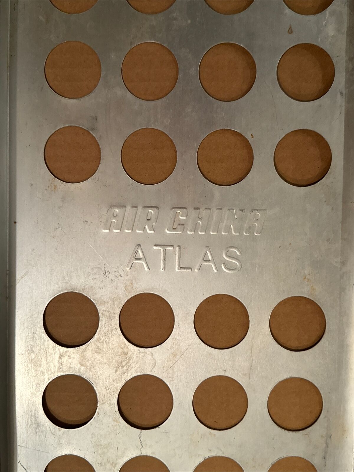 AIR CHINA Airplane Oven Rack Glide Airplane Galley ATLAS SET OF 2