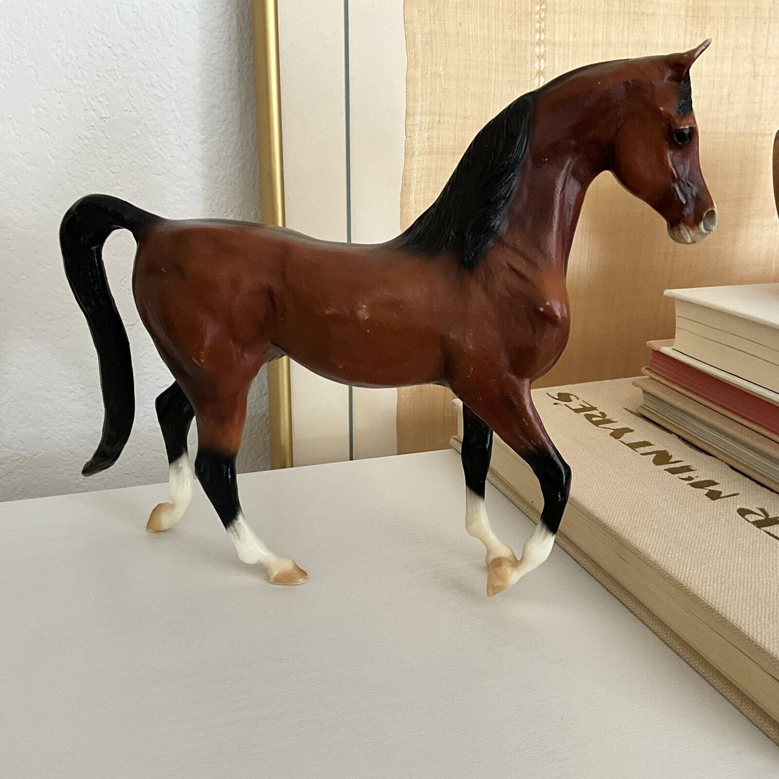 Breyer Reves Khemosabi Brown Arabian Stallion Vintage Proud 9\