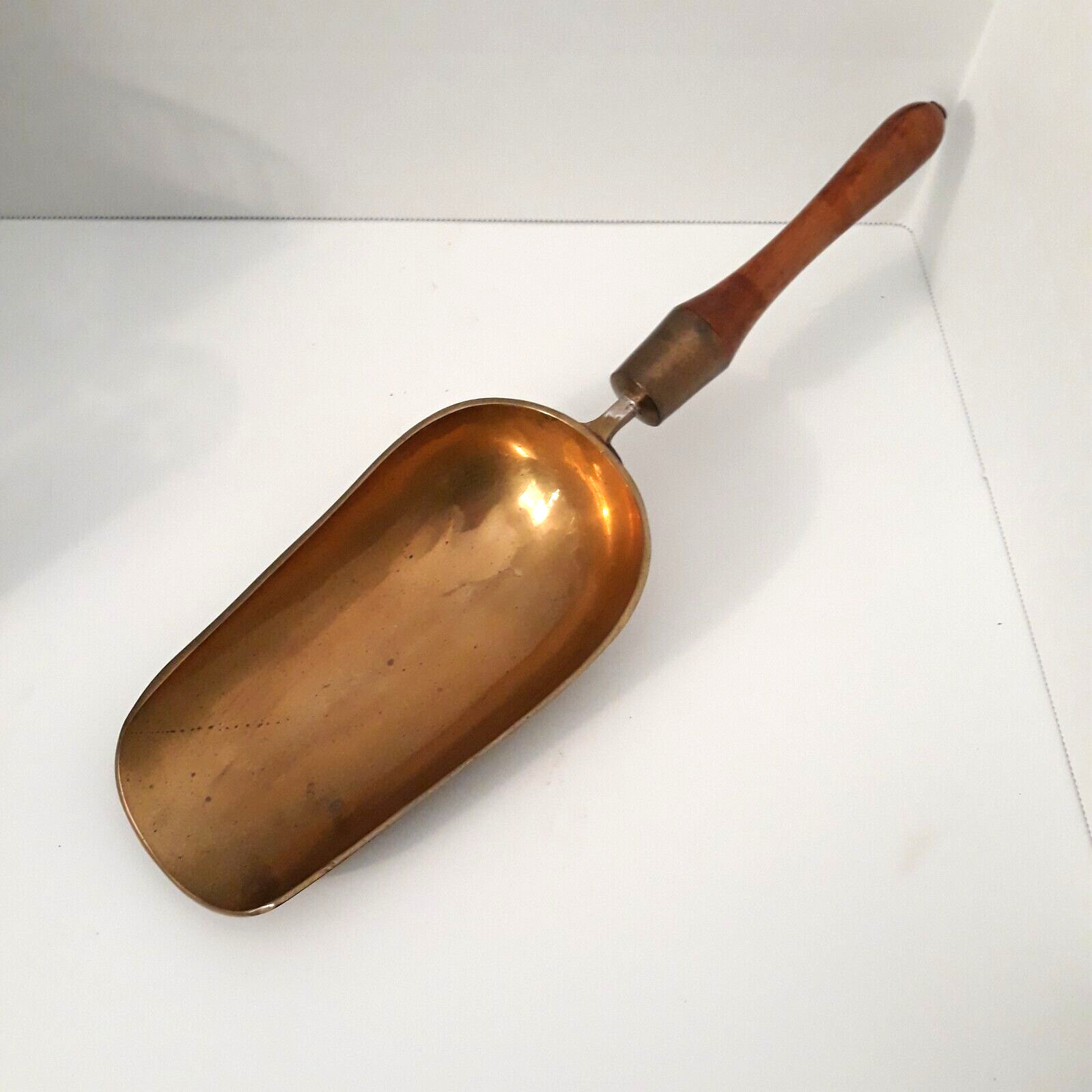 Large Heavy Brass Scoop Made in India 14\