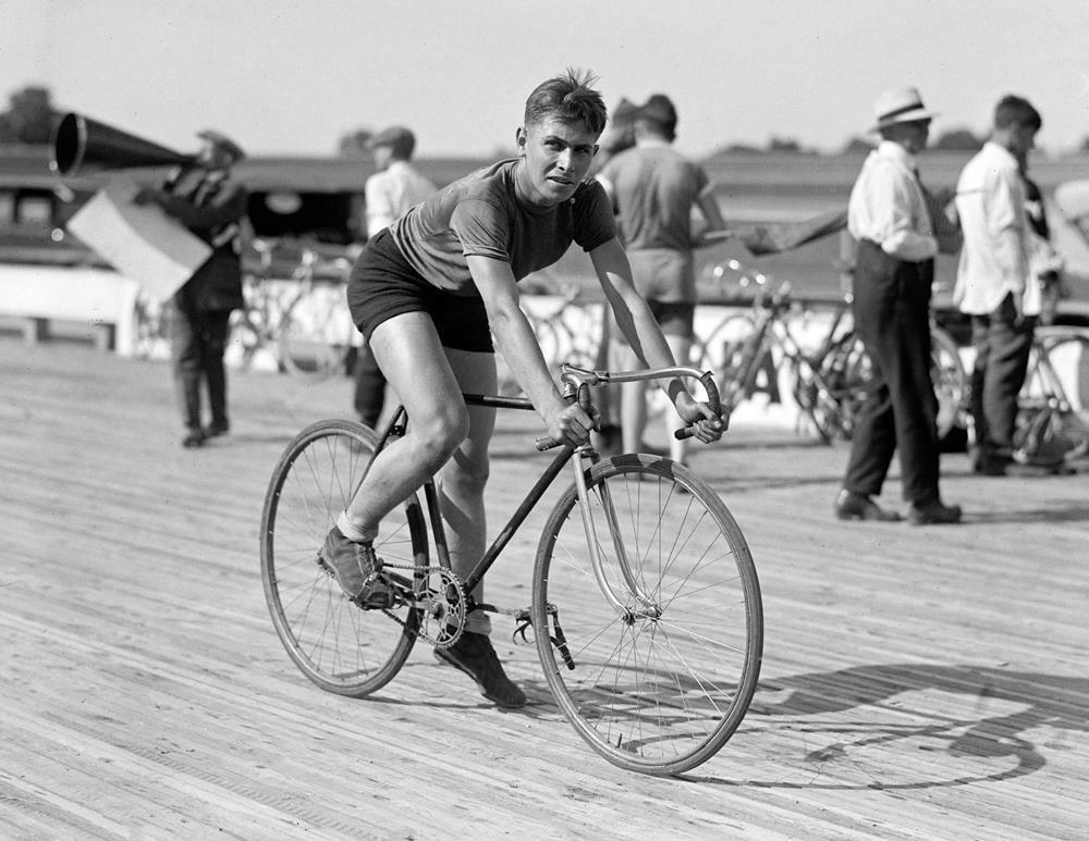 1925 R.J. O\'Conner, Laurel Bicycle Races, Maryland Old Photo 8.5\